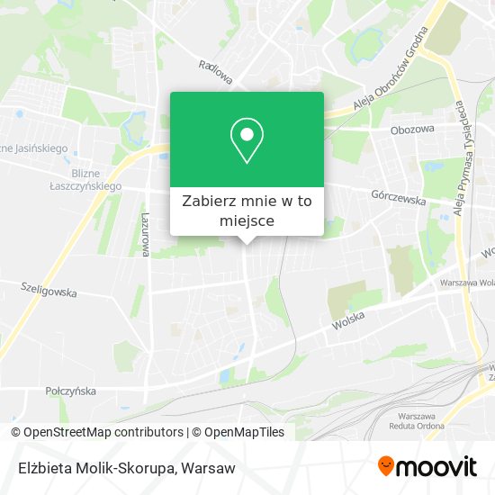 Mapa Elżbieta Molik-Skorupa