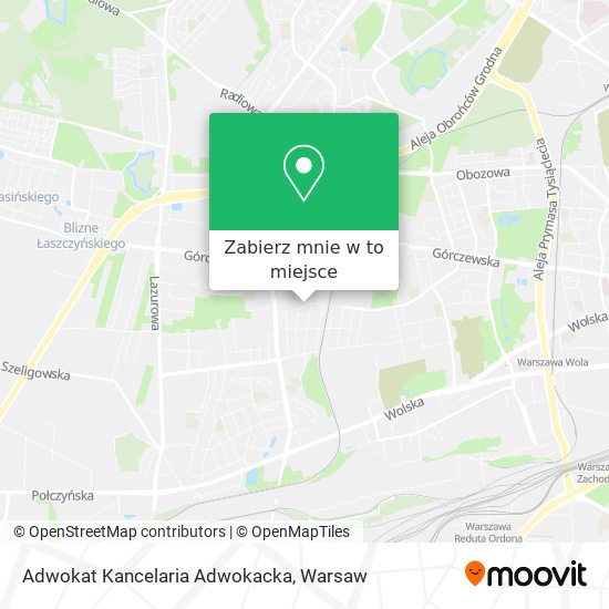 Mapa Adwokat Kancelaria Adwokacka