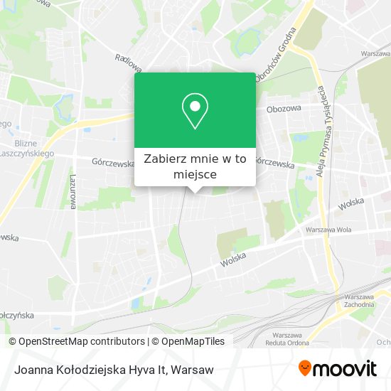 Mapa Joanna Kołodziejska Hyva It