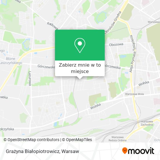 Mapa Grażyna Białopiotrowicz