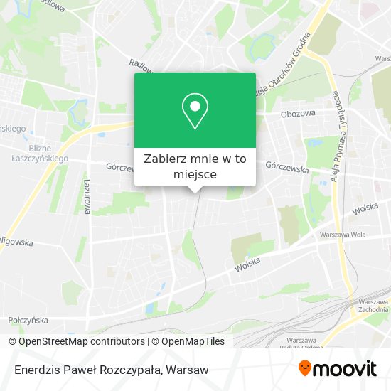 Mapa Enerdzis Paweł Rozczypała