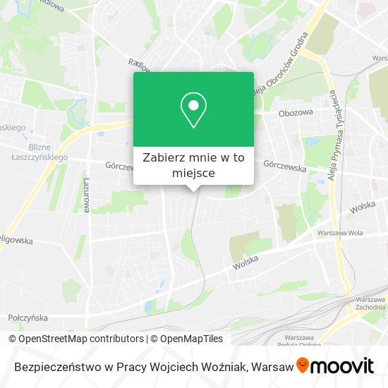 Mapa Bezpieczeństwo w Pracy Wojciech Woźniak