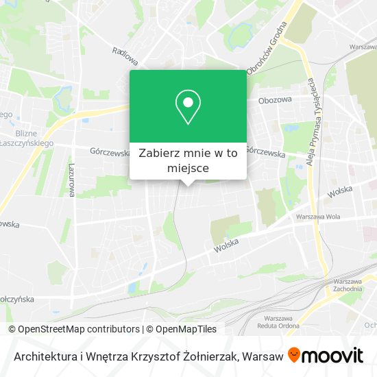 Mapa Architektura i Wnętrza Krzysztof Żołnierzak