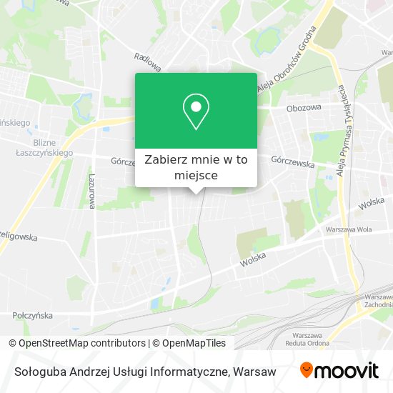 Mapa Sołoguba Andrzej Usługi Informatyczne