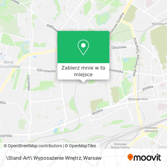 Mapa \Stand-Art\ Wyposażenie Wnętrz