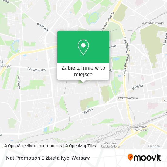 Mapa Nat Promotion Elżbieta Kyć