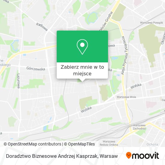 Mapa Doradztwo Biznesowe Andrzej Kasprzak