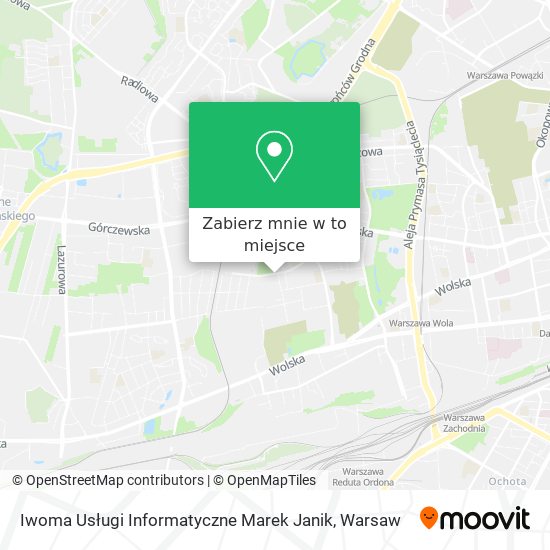 Mapa Iwoma Usługi Informatyczne Marek Janik