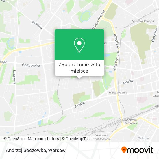 Mapa Andrzej Soczówka