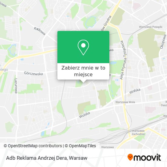 Mapa Adb Reklama Andrzej Dera