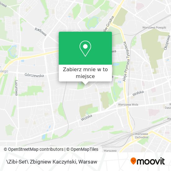 Mapa \Zibi-Set\ Zbigniew Kaczyński