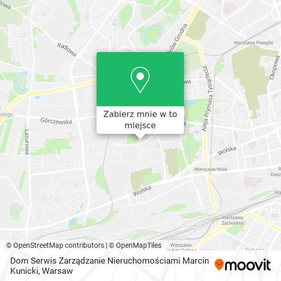 Mapa Dom Serwis Zarządzanie Nieruchomościami Marcin Kunicki