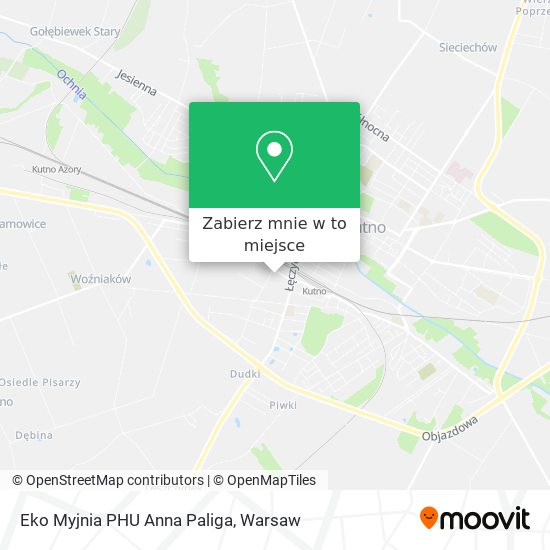 Mapa Eko Myjnia PHU Anna Paliga