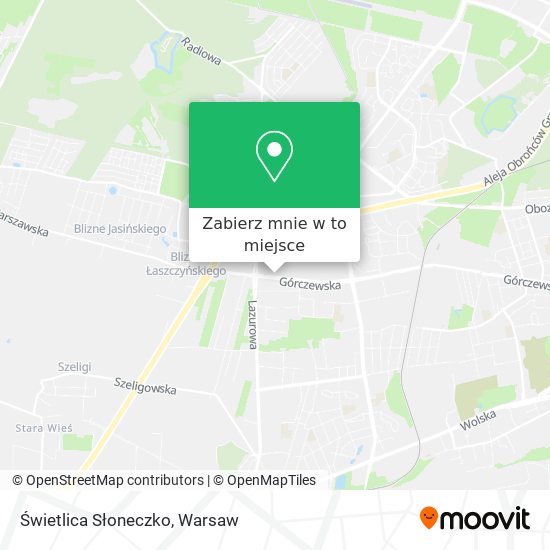 Mapa Świetlica Słoneczko