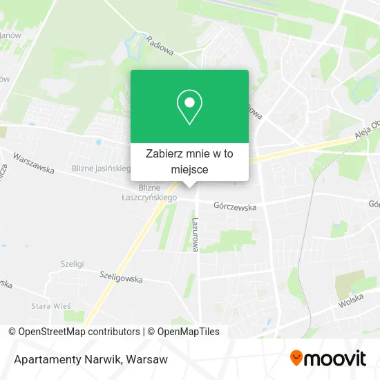 Mapa Apartamenty Narwik