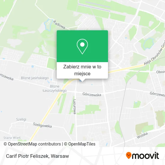 Mapa Carif Piotr Feliszek