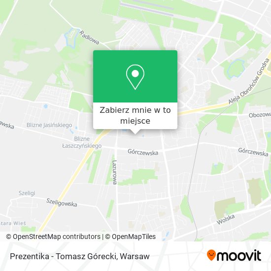 Mapa Prezentika - Tomasz Górecki