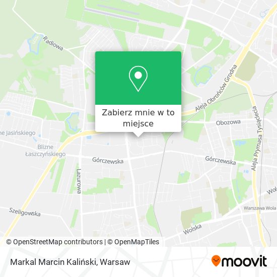 Mapa Markal Marcin Kaliński