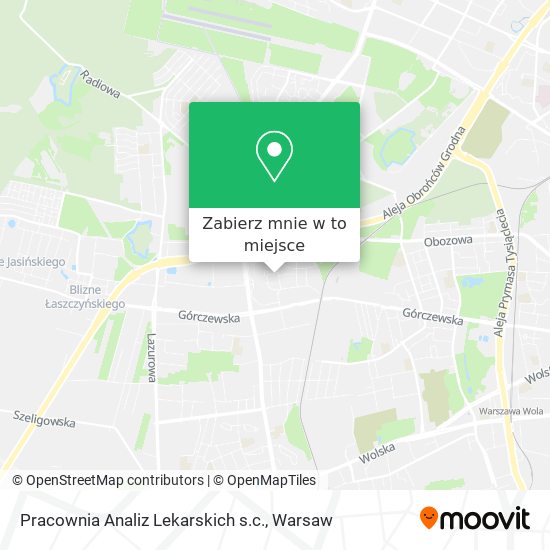 Mapa Pracownia Analiz Lekarskich s.c.