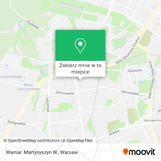 Mapa Wamar. Martynyszyn W.