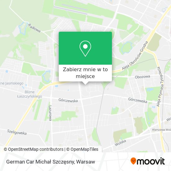 Mapa German Car Michał Szczęsny