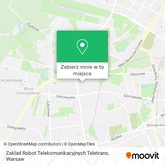 Mapa Zaklad Robot Telekomunikacyjnych Teletrans