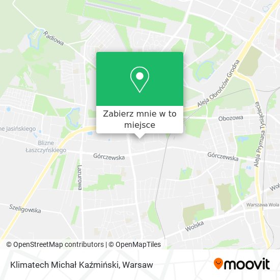 Mapa Klimatech Michał Kaźmiński