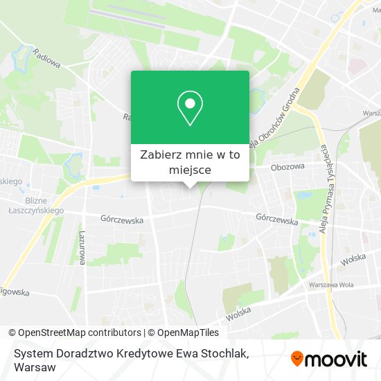 Mapa System Doradztwo Kredytowe Ewa Stochlak