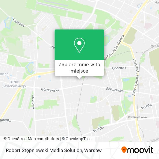 Mapa Robert Stępniewski Media Solution