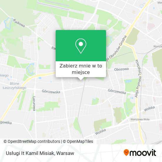 Mapa Usługi It Kamil Misiak