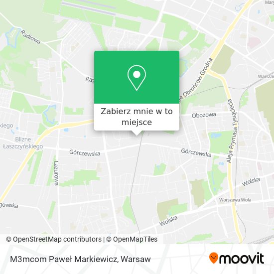 Mapa M3mcom Paweł Markiewicz