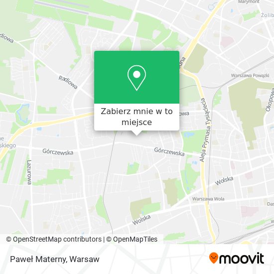 Mapa Paweł Materny