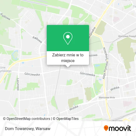 Mapa Dom Towarowy