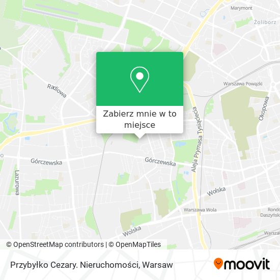 Mapa Przybyłko Cezary. Nieruchomości