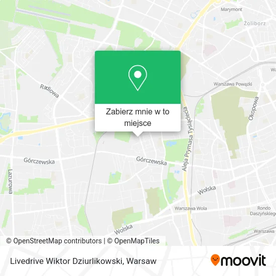 Mapa Livedrive Wiktor Dziurlikowski