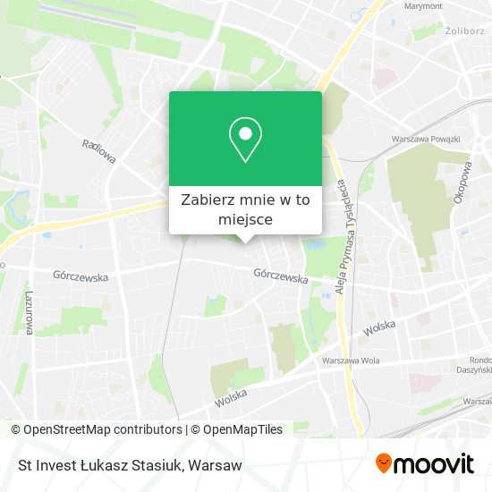 Mapa St Invest Łukasz Stasiuk