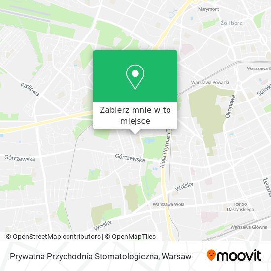 Mapa Prywatna Przychodnia Stomatologiczna