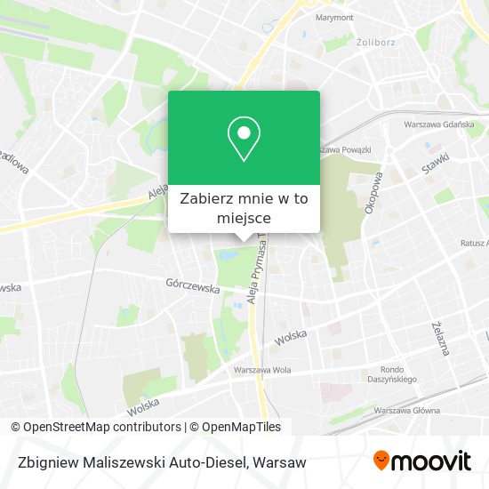 Mapa Zbigniew Maliszewski Auto-Diesel