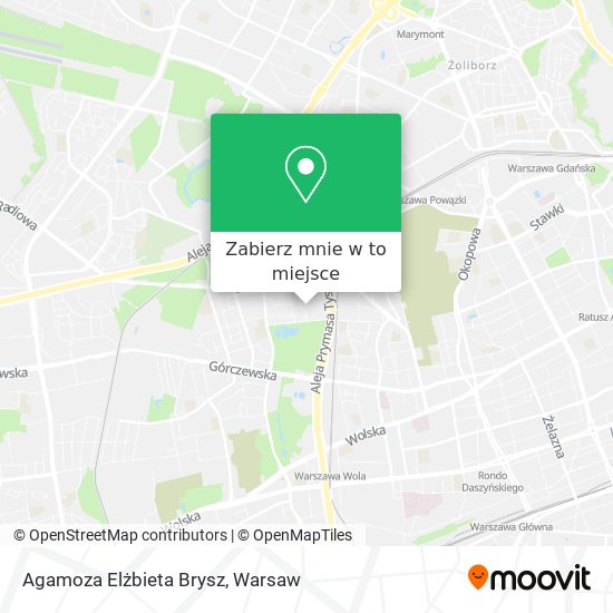 Mapa Agamoza Elżbieta Brysz