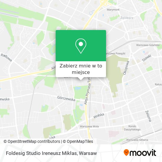 Mapa Foldesig Studio Ireneusz Mikłas