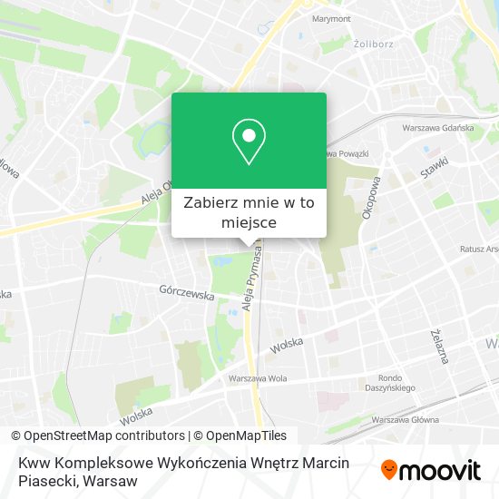 Mapa Kww Kompleksowe Wykończenia Wnętrz Marcin Piasecki