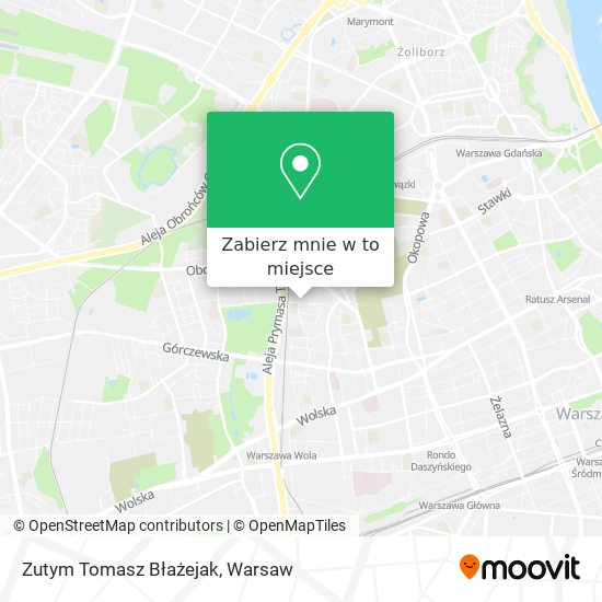 Mapa Zutym Tomasz Błażejak