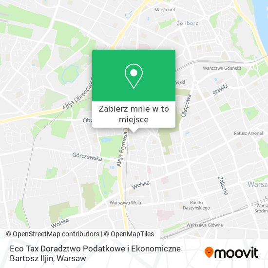 Mapa Eco Tax Doradztwo Podatkowe i Ekonomiczne Bartosz Iljin