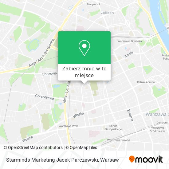 Mapa Starminds Marketing Jacek Parczewski