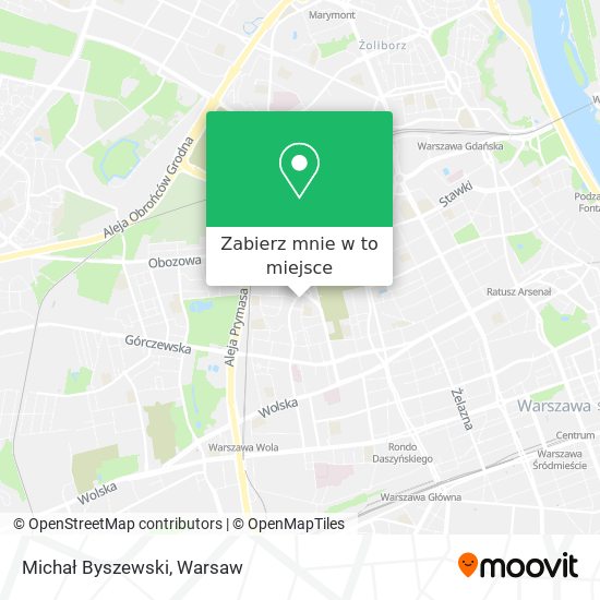 Mapa Michał Byszewski