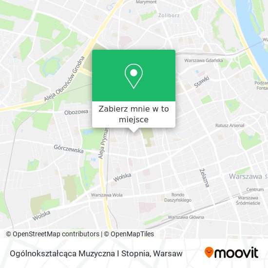 Mapa Ogólnokształcąca Muzyczna I Stopnia