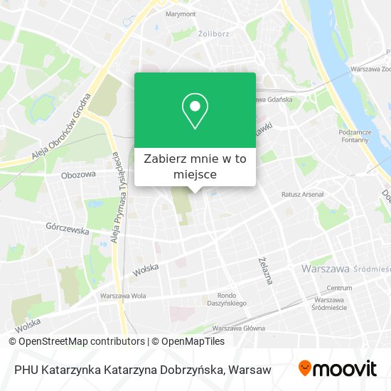 Mapa PHU Katarzynka Katarzyna Dobrzyńska