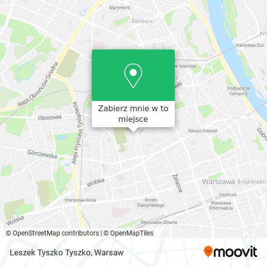 Mapa Leszek Tyszko Tyszko