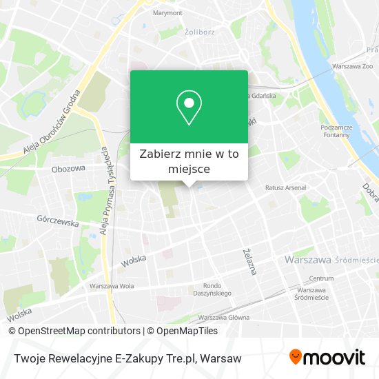 Mapa Twoje Rewelacyjne E-Zakupy Tre.pl