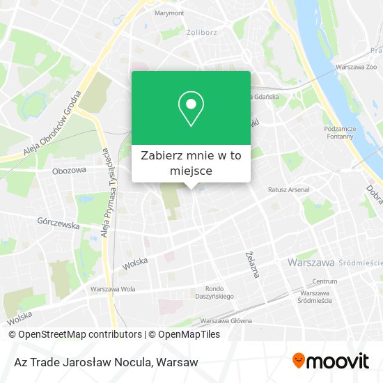 Mapa Az Trade Jarosław Nocula